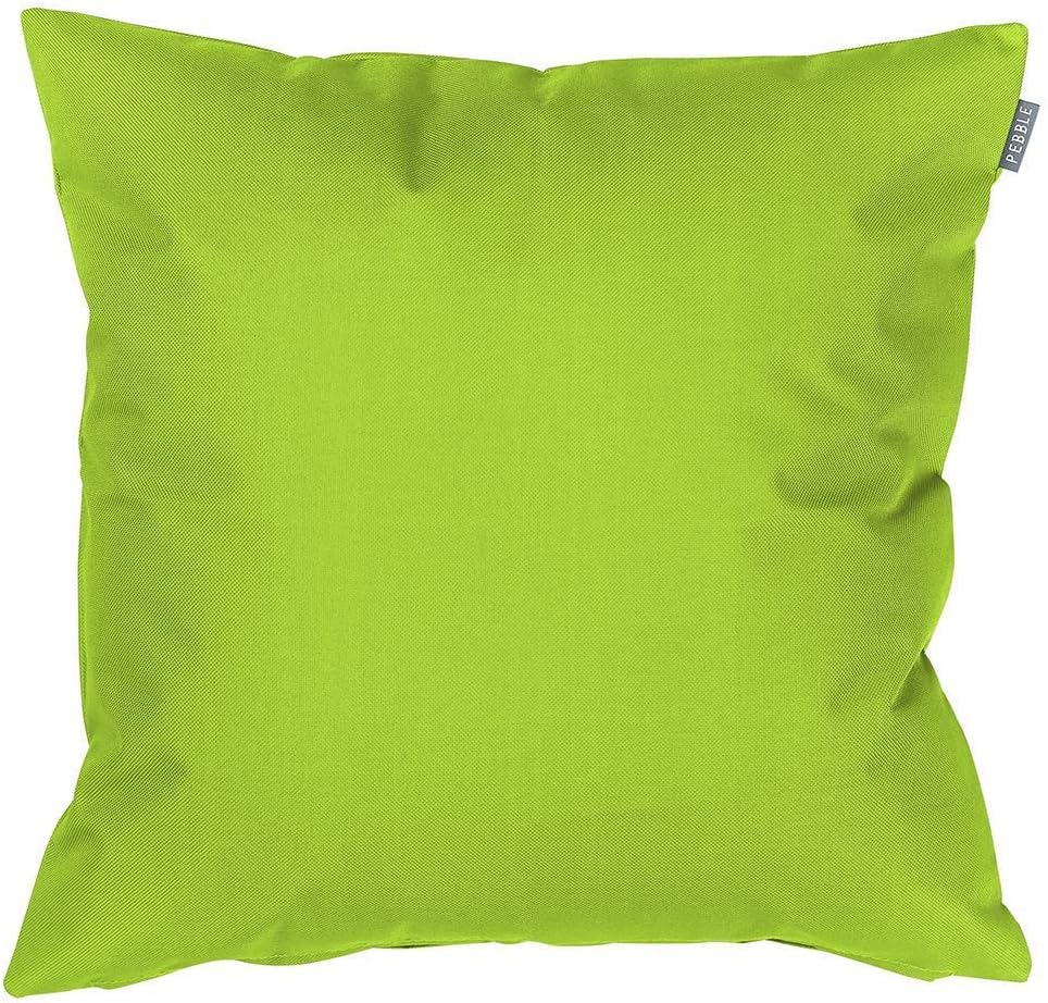Bean Bag Bazaar Summer Outdoor Cushion, Pack of 2, 43cm, Decorative Fibre Filled Modern Water Resistant Scatter Cushions for Garden Chair or Patio Furniture Bench Sofa