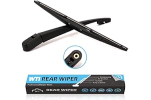 WTI Rear Wiper Arm Blade Set Compatible With Honda Odyssey 2005-2010 Minivan Rear Windshield Window Wiper Kits Assembly New Replacement Accessories Parts Fit 76720SHJA01