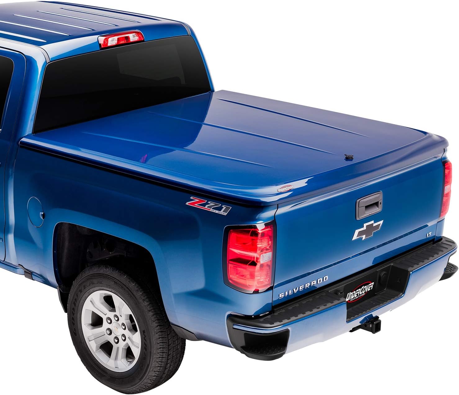 Amazon Com Undercover Lux One Piece Truck Bed Tonneau Cover Uc1136l 98 Fits 14 15 Gmc Sierra 150098 Gbn Wa800j White Diamond 5 8 Bed Automotive