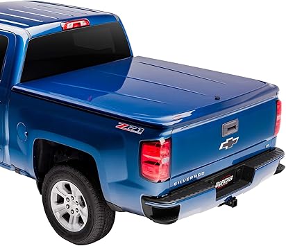 Amazon Com Undercover Lux One Piece Truck Bed Tonneau Cover Uc1146l 41 Fits 14 18 19 Ltd Legacy Gmc Sierra Limited 1500 2500 3500 41 Gba Wa8555 Black 6 6 Bed Automotive