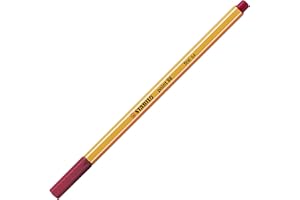 STABILO Point 88 Pen, Crimson