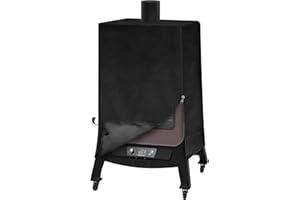 UNIDANHO Vertical Smoker Cover for Pit Boss Wood Pellet Pro Series 4 5 7 PBV4PS1 PBV5PW1 PBV4PS2 PBV5P1 PBV5P2 BBQ Weather-Resistant 600D Outdoor Grill Cover Pitboss 73550 73040