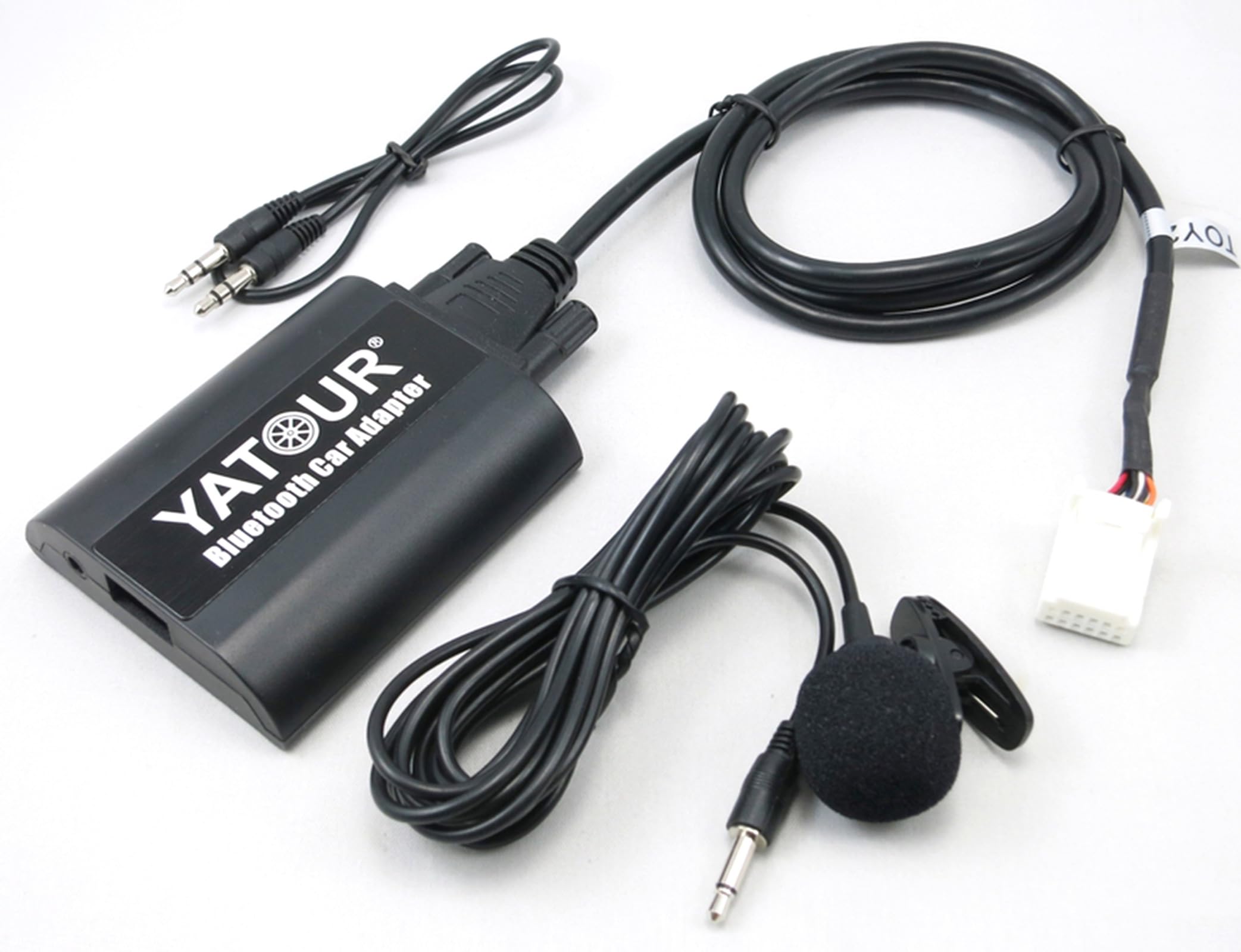 Photo 1 of Bluetooth Car Adapter, CD Bluetooth Adapter for Car, 6 + 6 Pin CD Changer Connector for Audio Music Streaming Device, 3.5mm AUX Input, Fits Toyota Lexus GX470