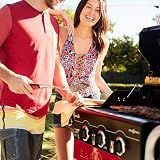 Char-Broil Gas2Coal 330 Hybrid 3-Burner Grill with Side Burner view 7
