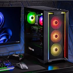 Skytech Nebula Gaming PC Desktop, Ryzen 5 5500 3.6