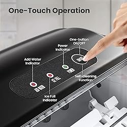 Countertop Ice Maker Machine with Handle, Portable