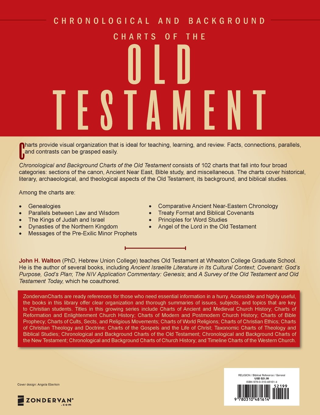 Chronological and Background Charts of the Old Testament (Zondervan