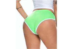 YUYUREAL Women's Low Rise Dolphin Shorts Daisy Dukes Plus Running Workout Fitness Sport High Cut Yoga Booty Shorts