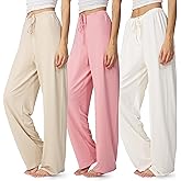 Ultra Performance Womens Pajama PJ Pants 3 Pack Lounge Bottoms Pajamas for Women (Avail in Plus Sizes)