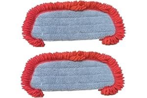 Replacement Microfiber Mop Pads for Dirt Devil Vac-U-Lock Ud70250, Washable Cleaning Cloths for AD51005, Fit BD21005 SD21000,