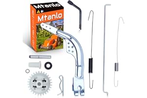 Mtanlo Governor Gear Assembly Throttle Return Spring For Honda GX140 16555883010, Governor Gear Kit, Governor Arm, Throttle Return Spring, Speed Control Spring, Governor Rod