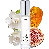 By Rosie Jane Fragrance Oil (James) - Clean Fragrance for Women - Essential Oil Vial with Notes of Fig, Amber, Gardenia - Paraben-Free, Vegan, Cruelty-Free, Phthalate-Free (7.5ml)