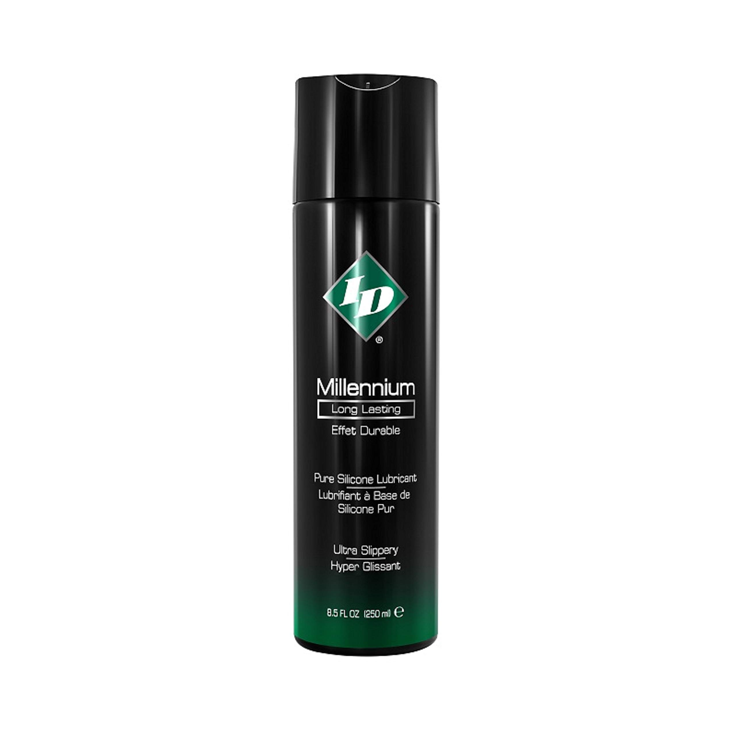 ID Millennium Silicone Anal Lube 250ml - Premium Lubrication for Easy Sex That' a Long Lasting Anal Sex Lube for Enhanced Pleasure and A Waterproof Sex Lubricant Gel for Privacy Shower and Water Play