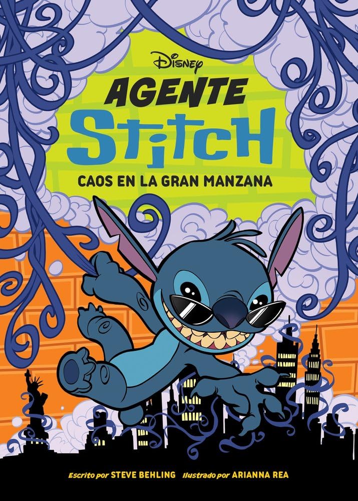 Portada de Agente Stitch 2. Caos en la Gran Manzana: Narrativa (Disney. Lilo & Stitch)