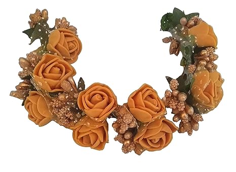 Buy Aatira Artificial Hair Accessory Gajra For Hair Bun Flower