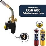 Pipestation Super Total Fire Blow Torch Kit with 2 x Mapp+ Gas Cylinders view 9