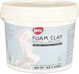 BOHS White Air Dry Clay Pro 3 lbs Modeling Squishy Arts Craft Kit view 1