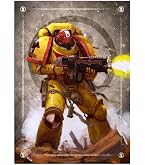 Amazon.com: Displate Metal Poster Warhammer Ultramarines Mikael