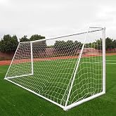 Soccer Goal Net Football Polyethylene Training Post Nets | Full Size Soccer Net Replacement, Post Not Included