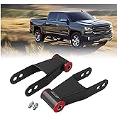 2" Rear Drop Shackles Kit for 1988-2019 Silverado Sierra 1500 410520 | 1988-1998 C1500 C2500, Lowering Shackle Suspension Kit, 2 inch, Leaf Spring Suspension
