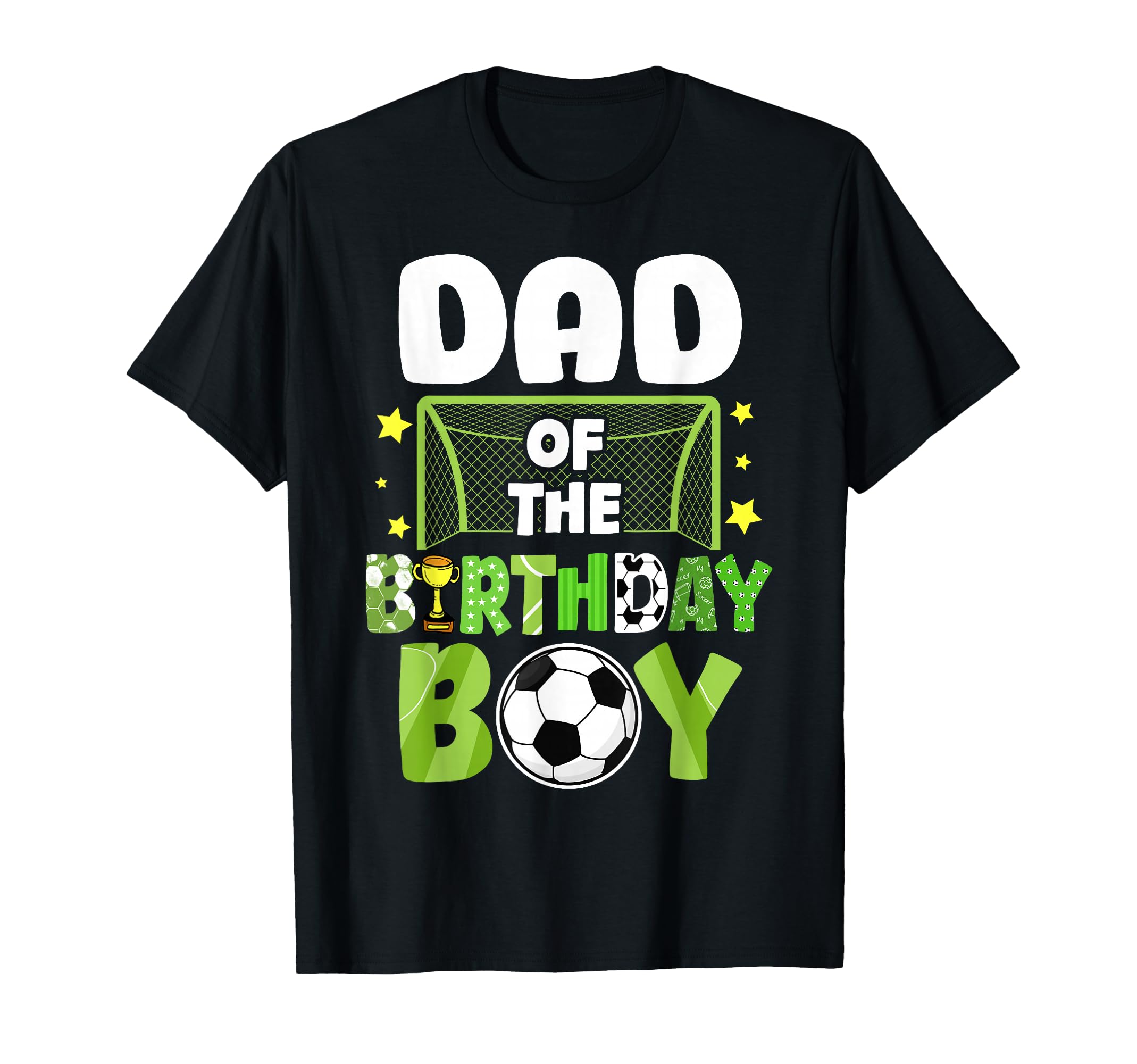 Photo 1 of Soccer Dad Birthday Boy Party Soccer Family Matching T-Shirt