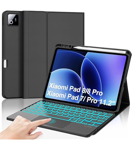 Amazon.com: Lemore for Redmi Pad Pro Keyboard with Case and Mouse