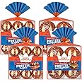 King's Hawaiian Sweet Pretzel Slider Buns, (11oz) & Sweet Pretzel Hamburger Buns, (10.5oz)(2ea) Variety Pack