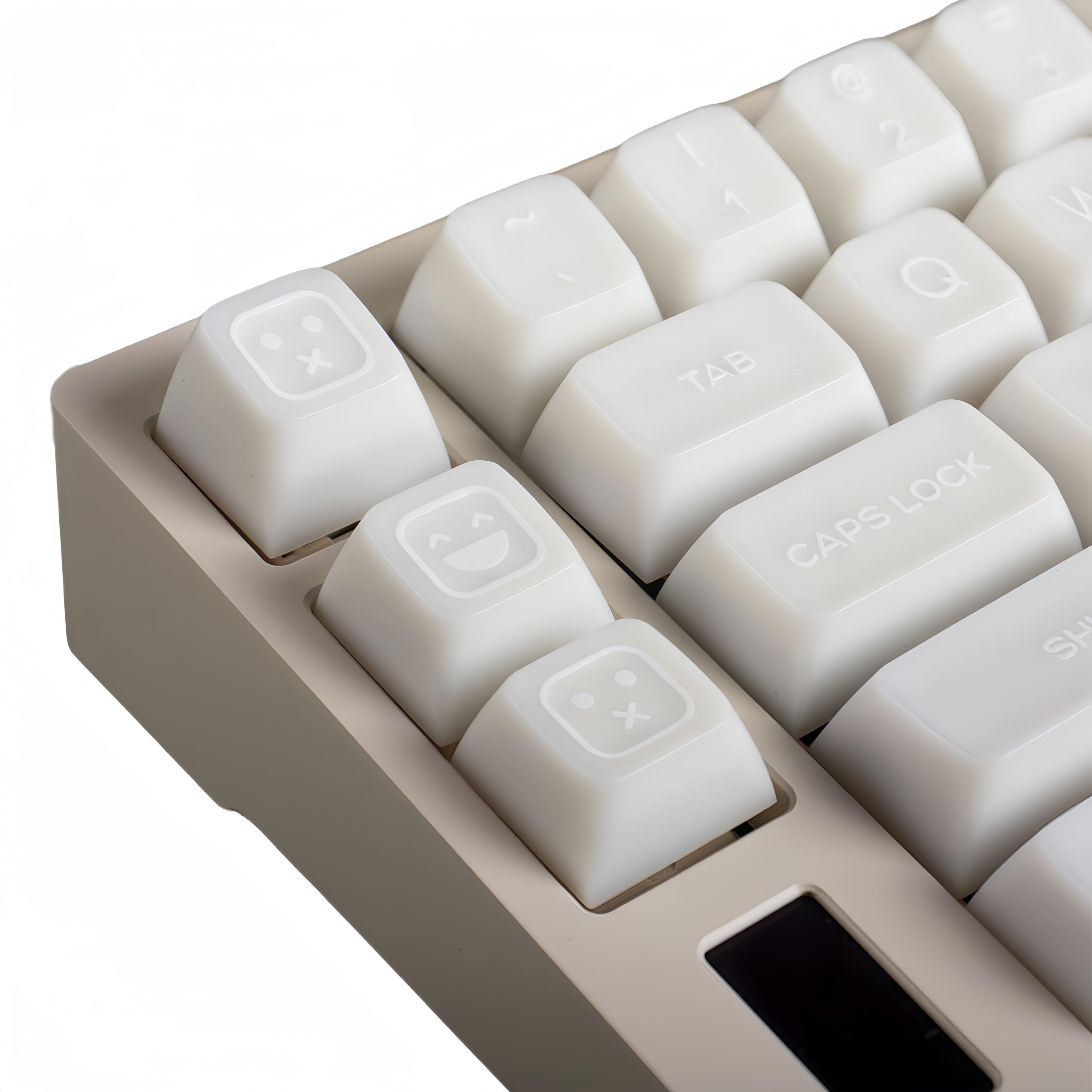 White Jade Keycaps 160 Keys Double Shot PBT Keycaps