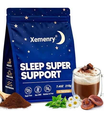 Amazon.com: Xemenry Magnesium Hot Cocoa, Natural Sleep Aid Cocoa
