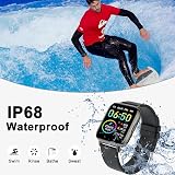Motast Smart Watch Fitness Tracker 1.69" Touch Screen HR Sleep Monitor IP68 view 6