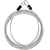 Lumintrail 4 Foot 3mm Braided Steel Coated Security