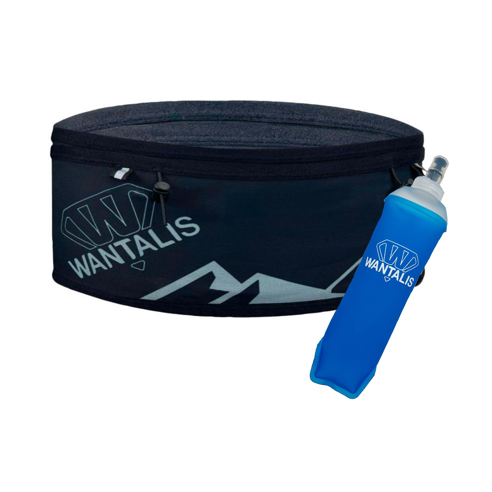 Wantalis Unisex Adult Weasy 2 Running Belt, Black, M