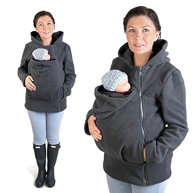 coat to wear over baby sling