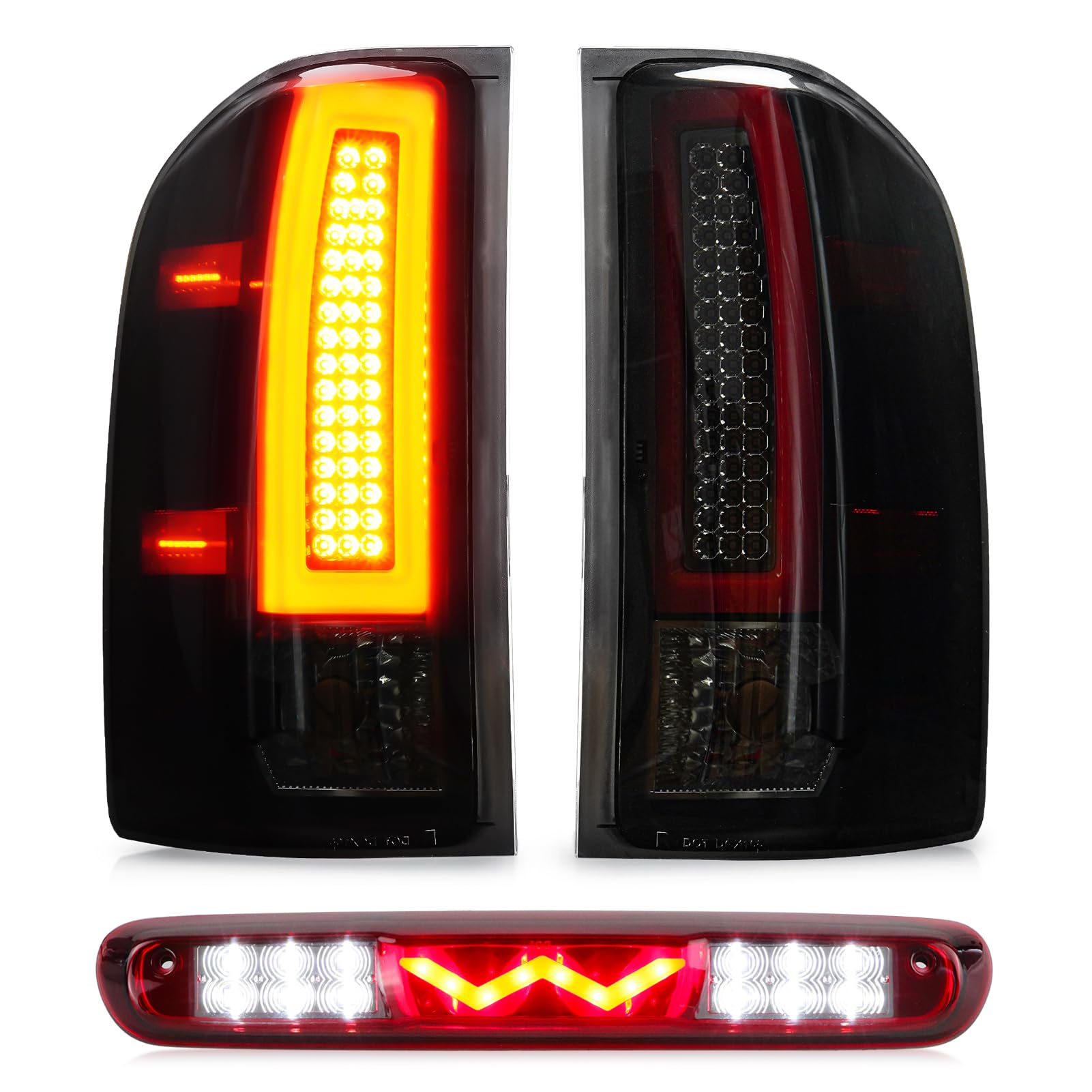 09-14 Ford F150 Pair Full Led Tail Light Dual-Row Third Brake/Cargo La – Dynamic Performance Tuning - Foto 3