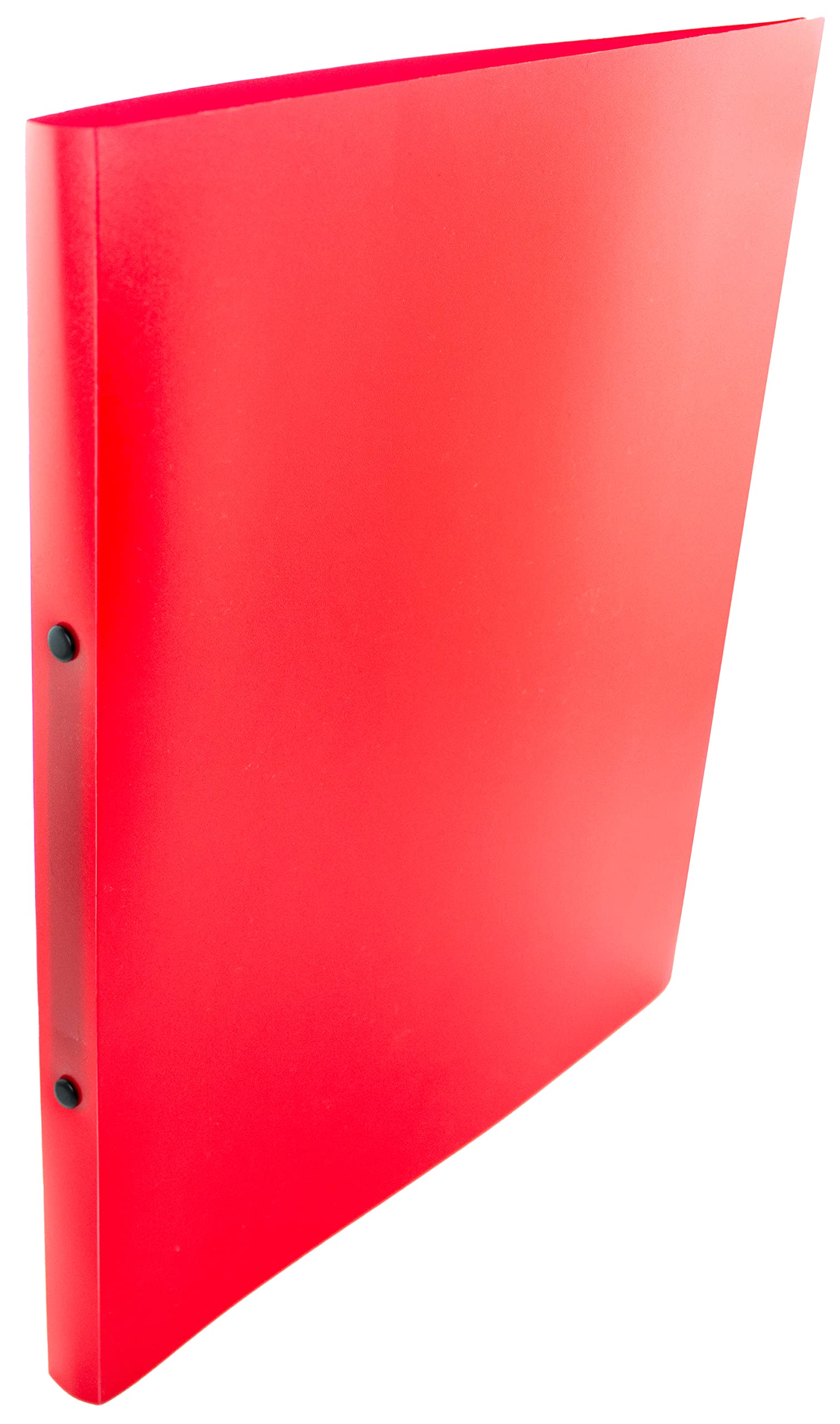 Kangaro Opaque red ring binder (PP, DIN A4, 2-rings 16mm O-mechanism, 20mm spine), red