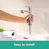 Hansgrohe Rebris S Basin Mixer 110 CoolStart Chrome view 7
