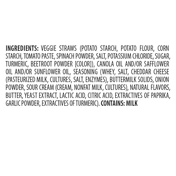 SENSIBLE PORTIONS GARDEN VEGGIE CHEDDAR CHEESE STRAWS, 6 OZ
