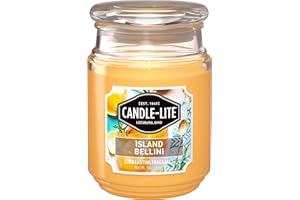 Candle-Lite Everyday Aromatherapy Candle Island Bellini Scented, 18 oz