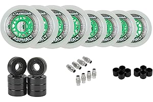 Labeda Gripper Asphalt Outdoor Inline Roller Hockey Wheels with Ceramic Bearings