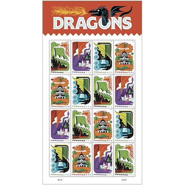 Rare Harry Potter 20 1st class stamps forever stamps