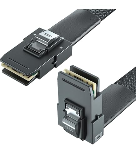 thumbnail image 2 of Mini SAS HD SFF-8643 To Mini SAS SFF-8087 Cable – 1 Meter, Internal Server RAID 2 of 4
