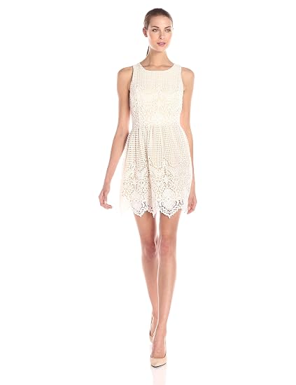 Ark Co Ds21119b Vestido Para Mujer Color Crema Chico