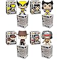 Funko Pop Wolverine 50th Anniversary + Protector: Pop! Marvel Comics Vinyl Figure (Gift Set Bundled with ToyBop Brand Box Protector Collector Case) (Set of 4)