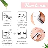 GreenLife 100 Pairs Under Eye Gel Patches Lint Free Collagen for Lash Extensions view 6