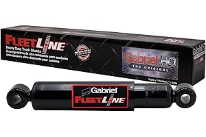 Gabriel 83127 Fleetline Heavy Duty Front/Rear Shock Absorbers for Mack; Blue Bird Buses; Freightliner; Holiday Rambler; SAF Holland, Trailmobile; OEM# 78530771, 90044794, 90044915, 1398980 (1 Pack)