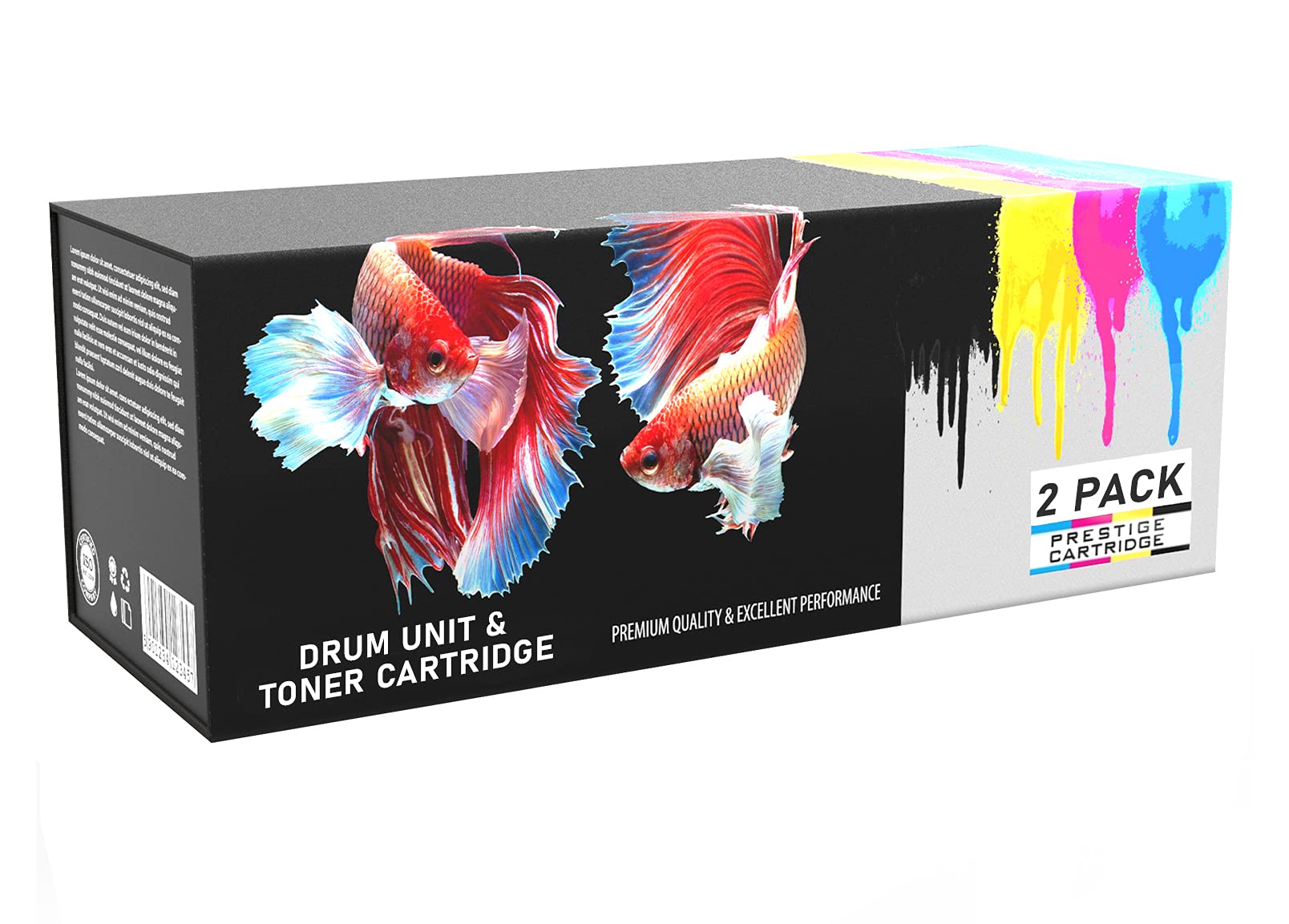 COMBO PACK - Compatible TN2320 & DR2300 Laser Toner Cartridge + Drum Unit for Brother HL-L2300D L2320D L2340DW L2360DN L2365DW L2380DW DCP-L2500D L2520DW L2540DN L2560DW MFC-L2700DW L2720DW L2740DW