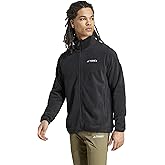adidas Men's Terrex Multi Full-Zip Fleece Jacket, Black, X-Large