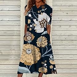 Dresses for Older Women Summer Women's 2024 Casual