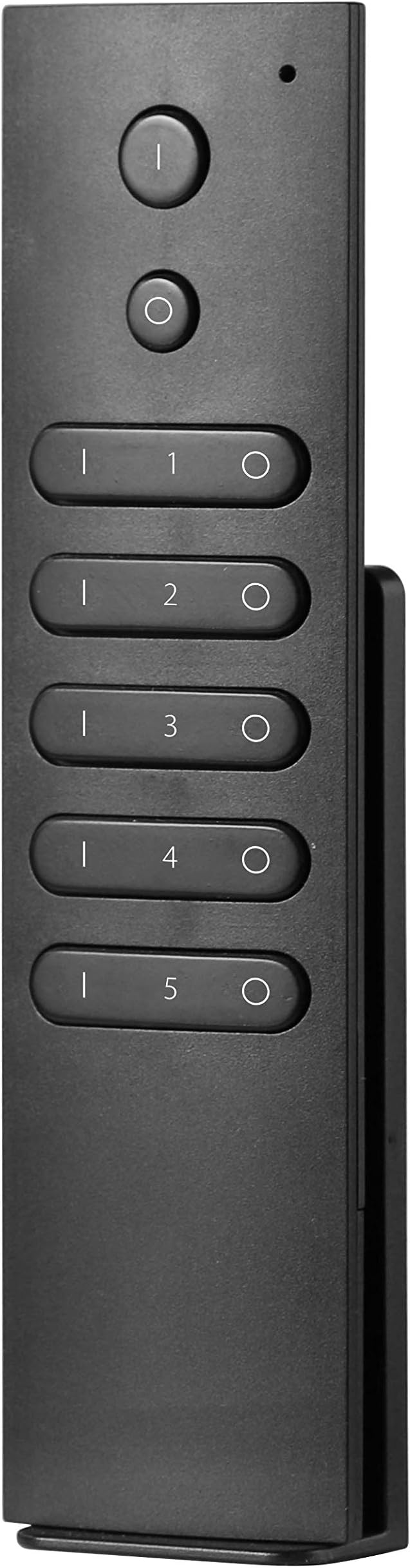 RGBgenie Remote and Dimmer, ZigBee 3.0, 5 Zones, On/Off and Brightness Control, Factory Reset Option, Works with Hue. RGBgenie ZB-5001