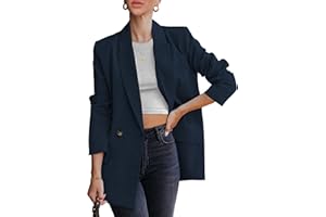 luvamia Blazer Jackets for Women Work Casual Office Long Sleeve Fashion Dressy Business Outfits